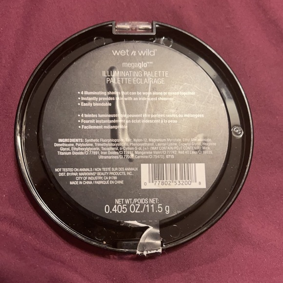 Wet n Wild Mega Glow Illuminating palette : Catwalk - Picture 3 of 3